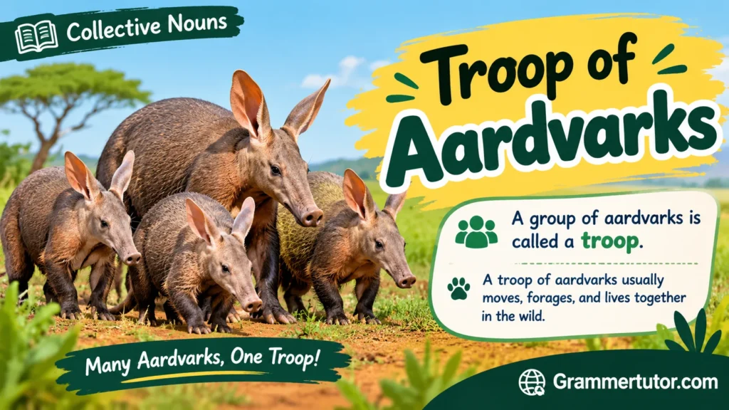 Troop of Aardvarks