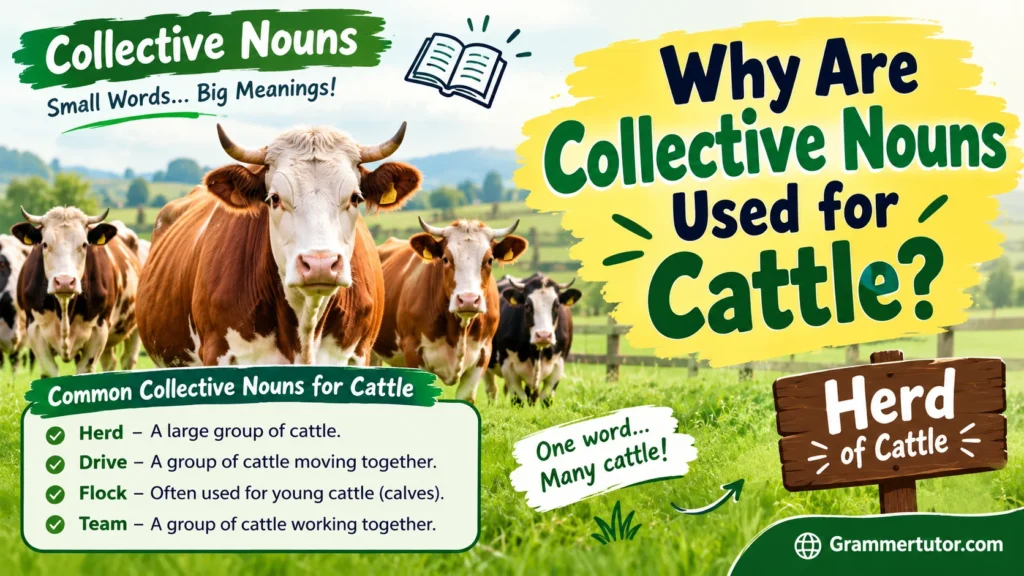 Why Are Collective Nouns Used for Cattle?