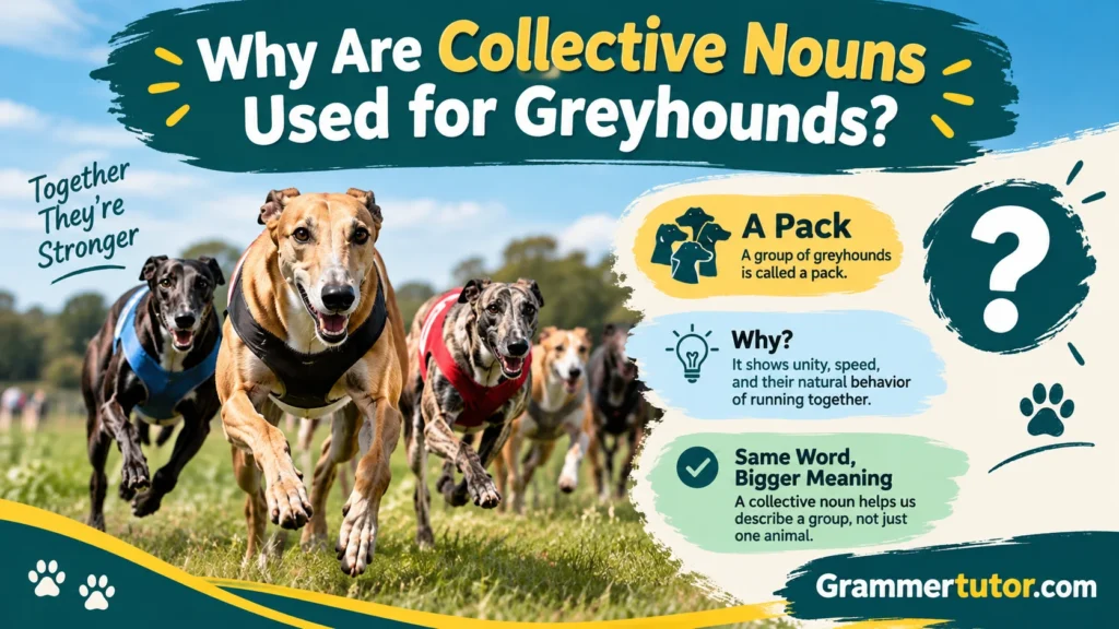 Why Are Collective Nouns Used for Greyhounds?