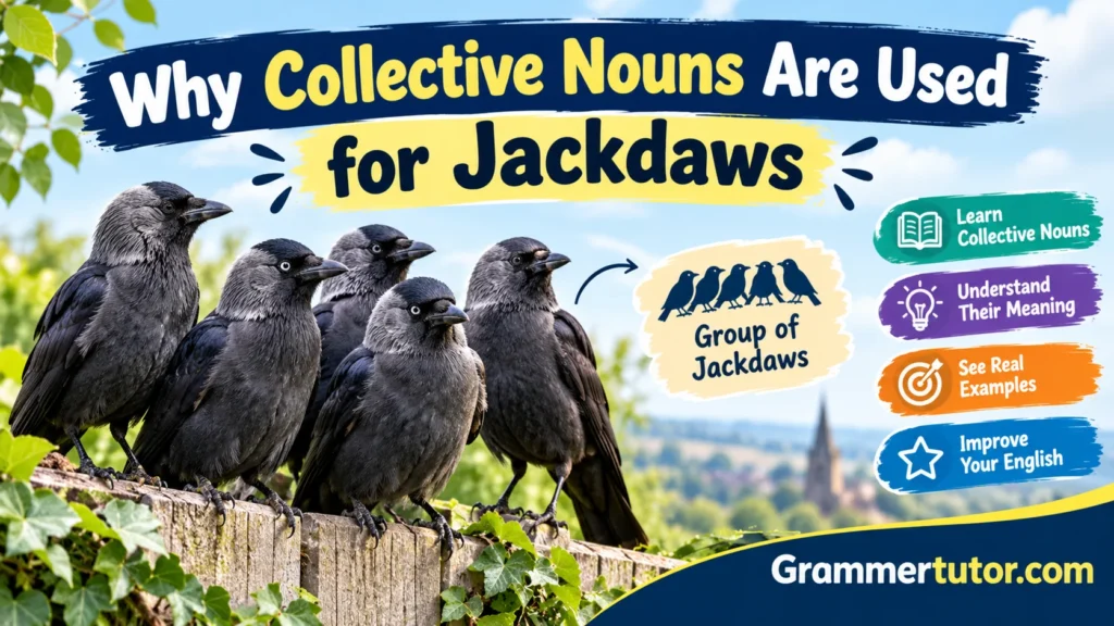 Why Collective Nouns Are Used for Jackdaws