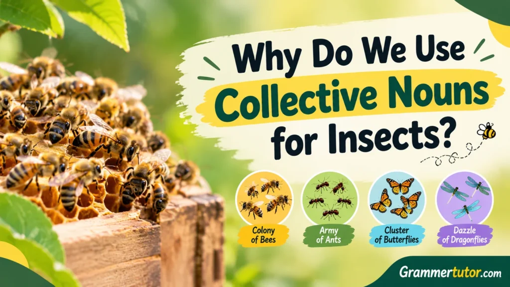 Why Do We Use Collective Nouns for Insects?